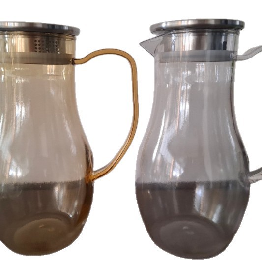PC acrylic cold water bottle, restaurant and hotel beverage juice pot, beer tie pot, plastic high-temperature resistant foreign wine dispenser Item Picture