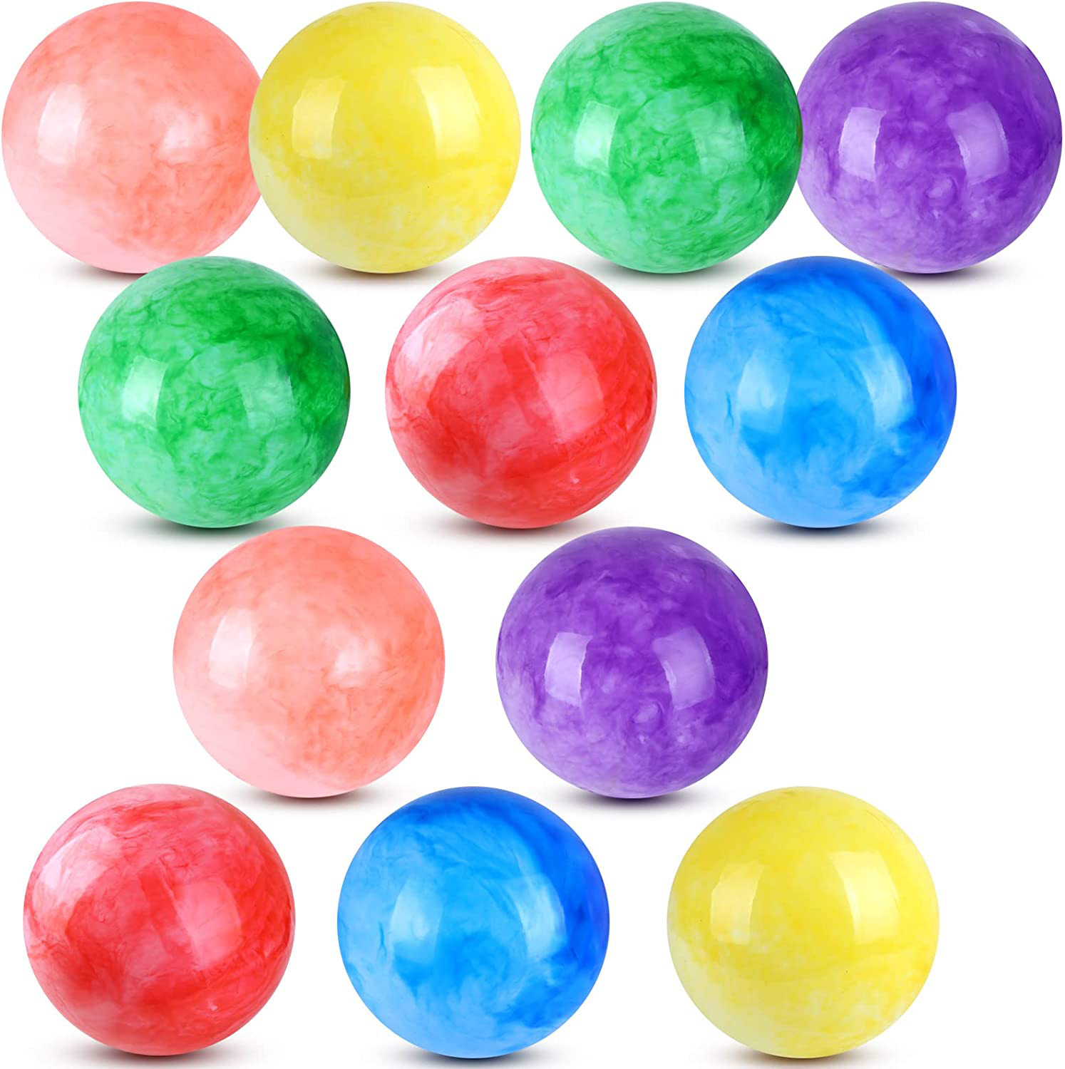 玩具充气球沙滩球儿童早教游泳水球塑料球水上小孩戏水彩色云彩球产品图