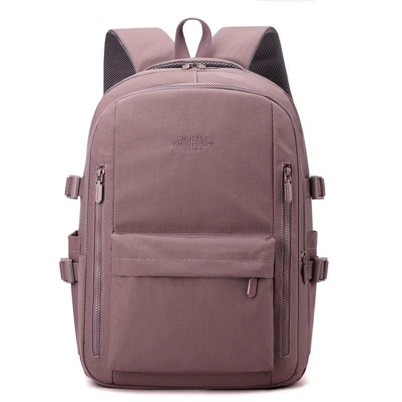 Estudiante universitario mochila mujer 2026 nuevo estilo mochila de la escuela bolsa de computadora hombre casual bolsa de viaje de corta distancia