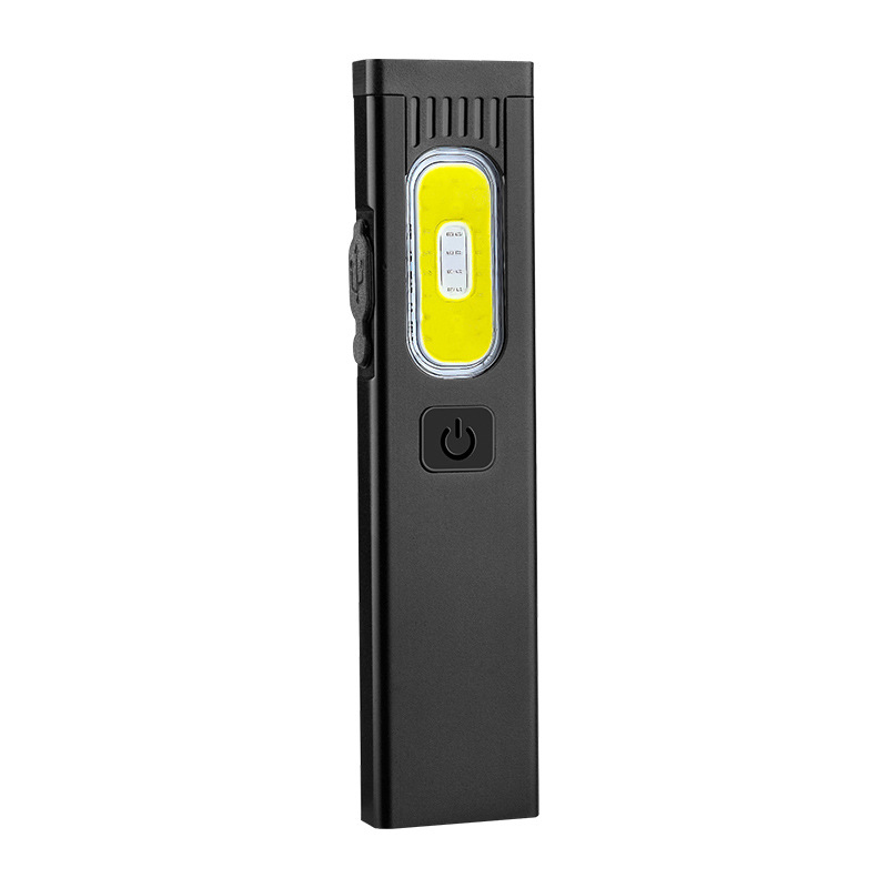 Mini Portable Cob High-Intensity Flashlight, Outdoor Lighting Pen, Flat Lamp, Magnetic High-Brightness Edc Work Light, Ultra-Thin Item Picture