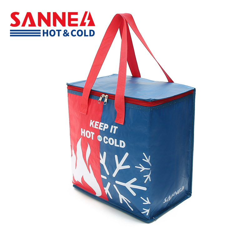 New woven fabric hand-held insulated bags, outdoor picnic bento bags, laminated insulated bags, ice packs are in stock and available for wholesale Specification image