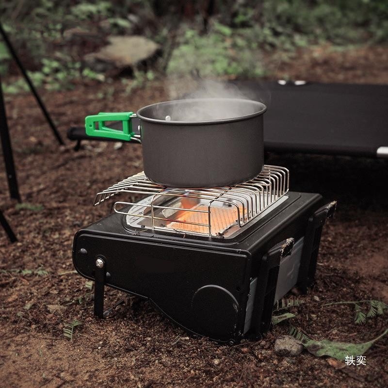 Outdoor gas stove, indoor and outdoor heating stove, portable camping hand warmer, butane gas heater details Picture
