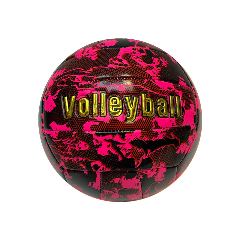 厂家喷绘创意5号排球少年训练用充气排球耐磨PVC运动排球产品图