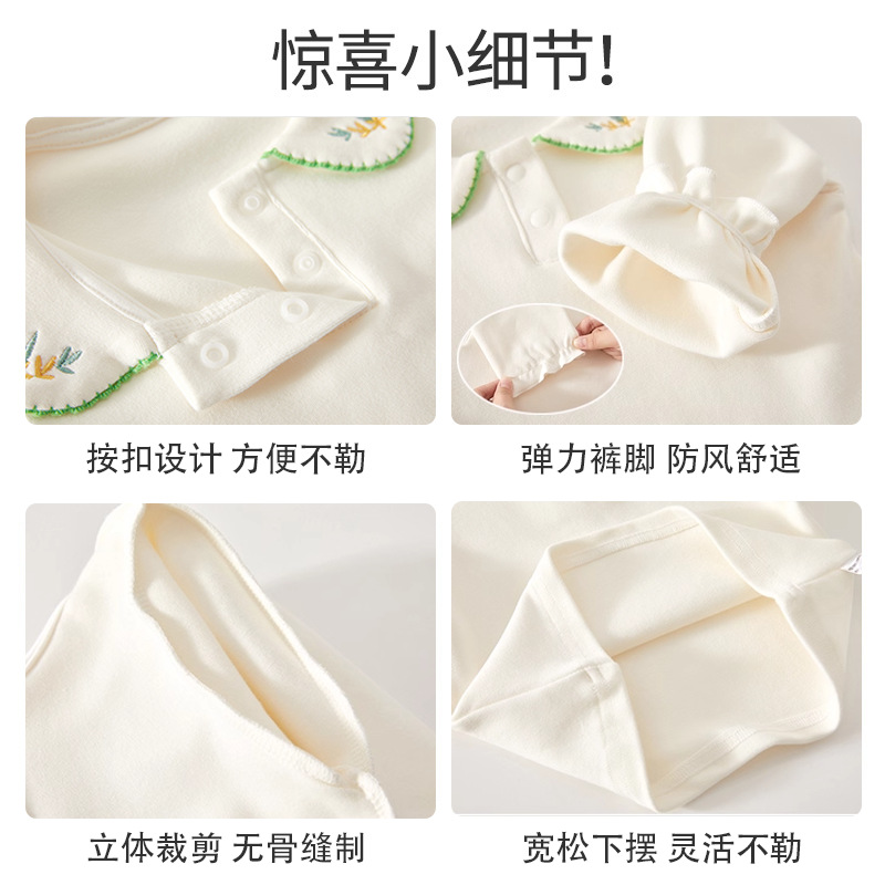 童保暖上装实物图