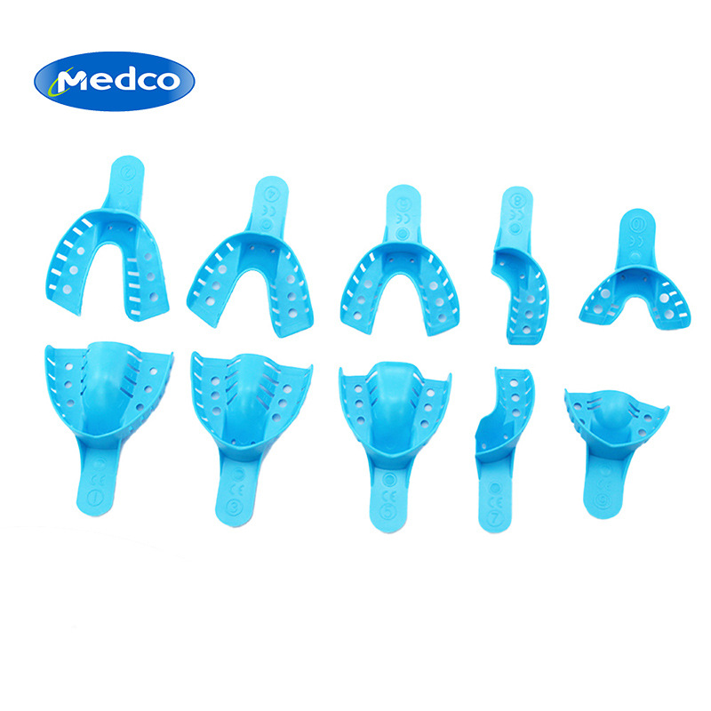 Cross-border exclusive printing trays, disposable plastic dental trays, various specifications of dental trays, dental consumables, dental tray models