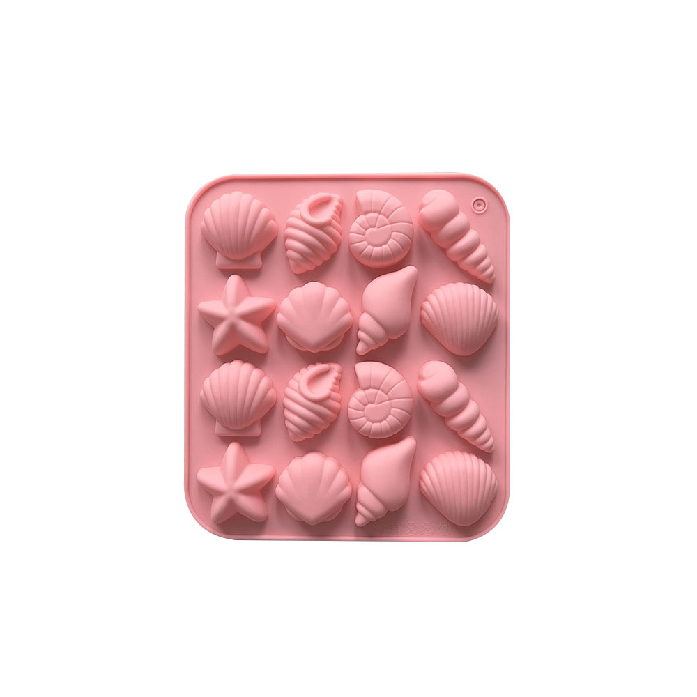 9-piece food-grade silicone molds in different flower and grass shapes for chocolate, candy, jelly, cold jelly, DIY handmade soap molds Specification image