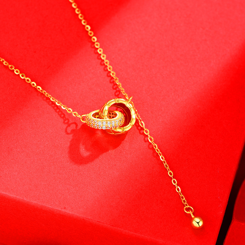 项链/珍珠项链/不锈钢项链/沙金/古巴项链细节图