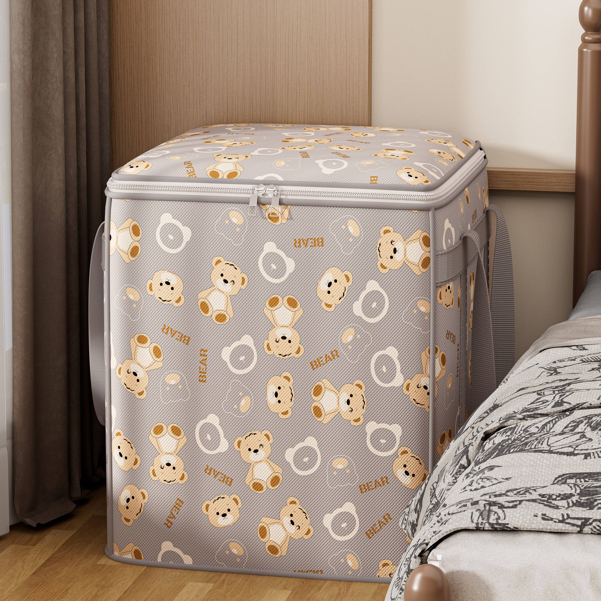 Cotton quilt storage bag, student clothes, luggage, moving and packing wonder, large-capacity moisture-proof sorting bag for renting Application Scenario