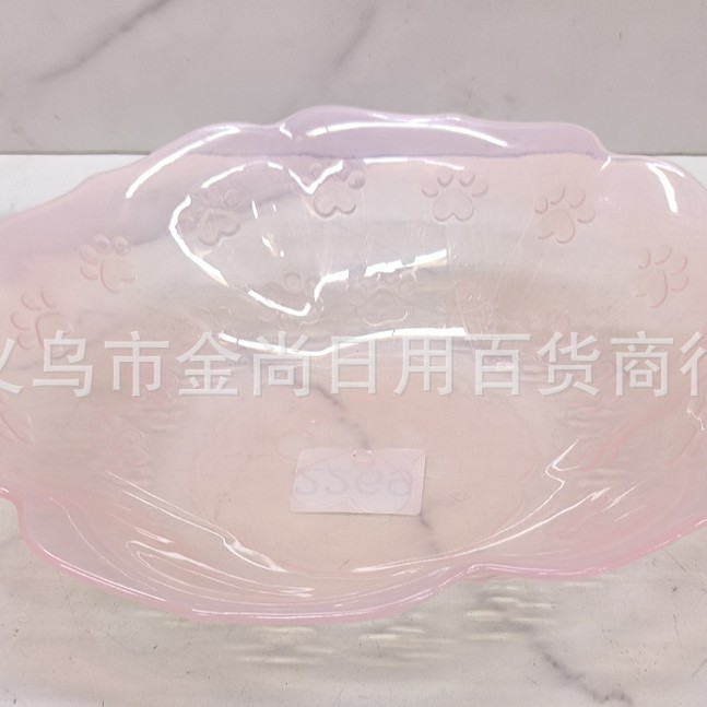 Colorful household fruit plate, living room coffee table, snack display plate, fruit basin, light luxury and high-end plastic candy plate, snack plate Application Scenario