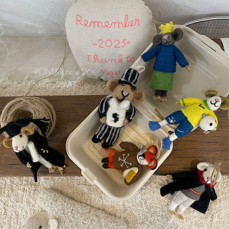 公仔挂件实物图