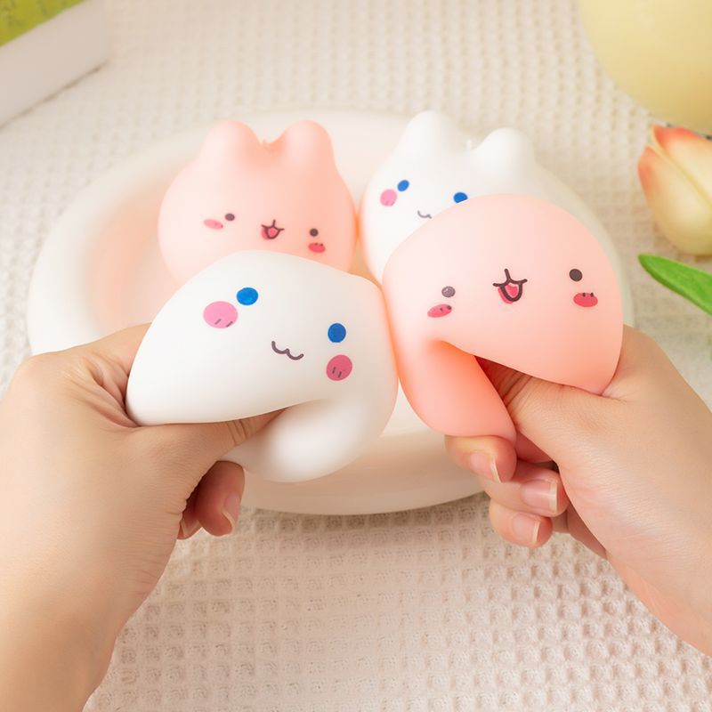The cute cartoon super cute stress-relieving rabbit pinching fun toy release ball, the same style as Zhao Lusi Sang Zhi, can't be hidden secretly details Picture
