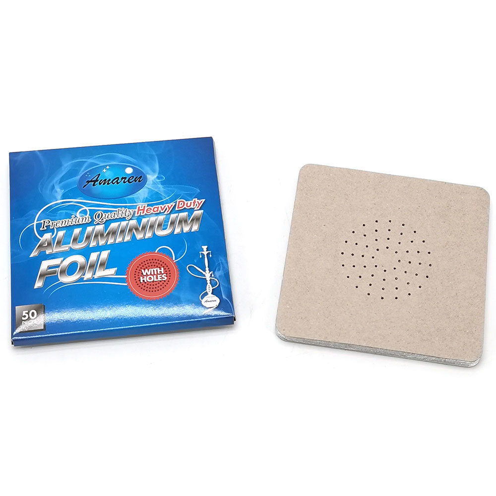 阿拉伯水烟吧锡纸便捷打孔加厚铝箔专用加厚打包耐高温跨境易清洗