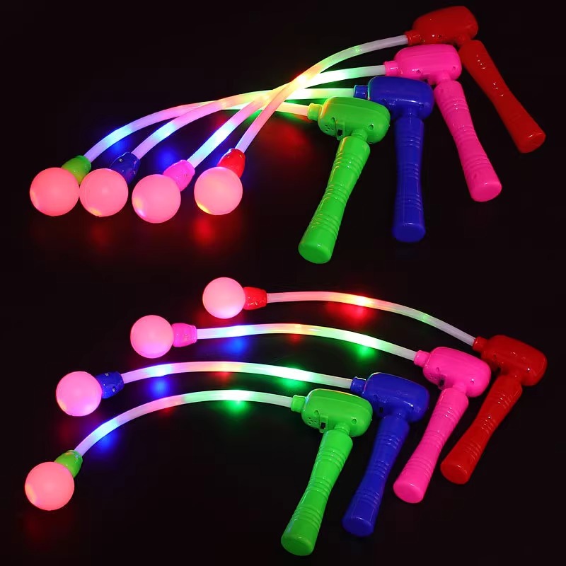 Luminous toys 2024 New style music Swing Stick, creative children's shiny and cool small gifts, square street stall supply details Picture