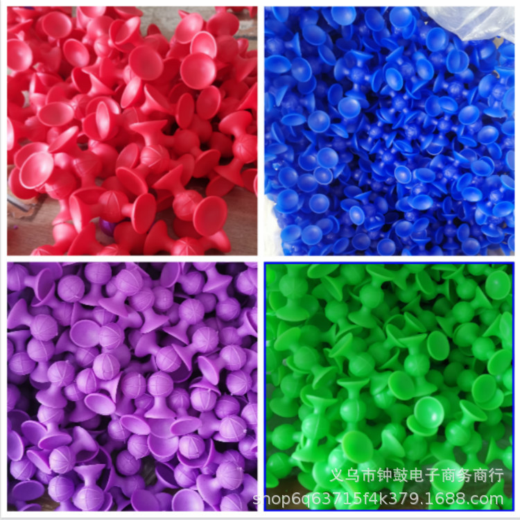 TPR soft building block suction Fun and Sticky Fun Children's educational toys DIY Large particle building block suction cup toys Application Scenario