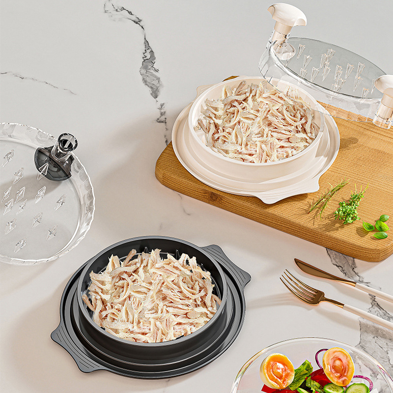 Chicken breast shredder, meat tearing wonder, new garlic press, light luxury household tool, meat cutting, separation, mincing and mincing machine details Picture