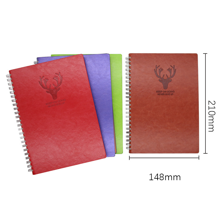 Yalong Cross-border Agenda PU Leather A5 notebook can be used as a soft leather stationery notebook Item Picture