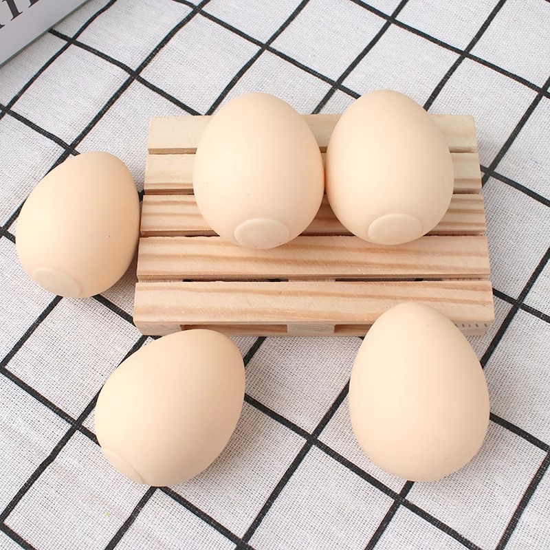 Cross-border creative stress-relieving egg kneading Fun Simulation unbreakable squeeze egg prank and funny stress-relieving toy Specification image