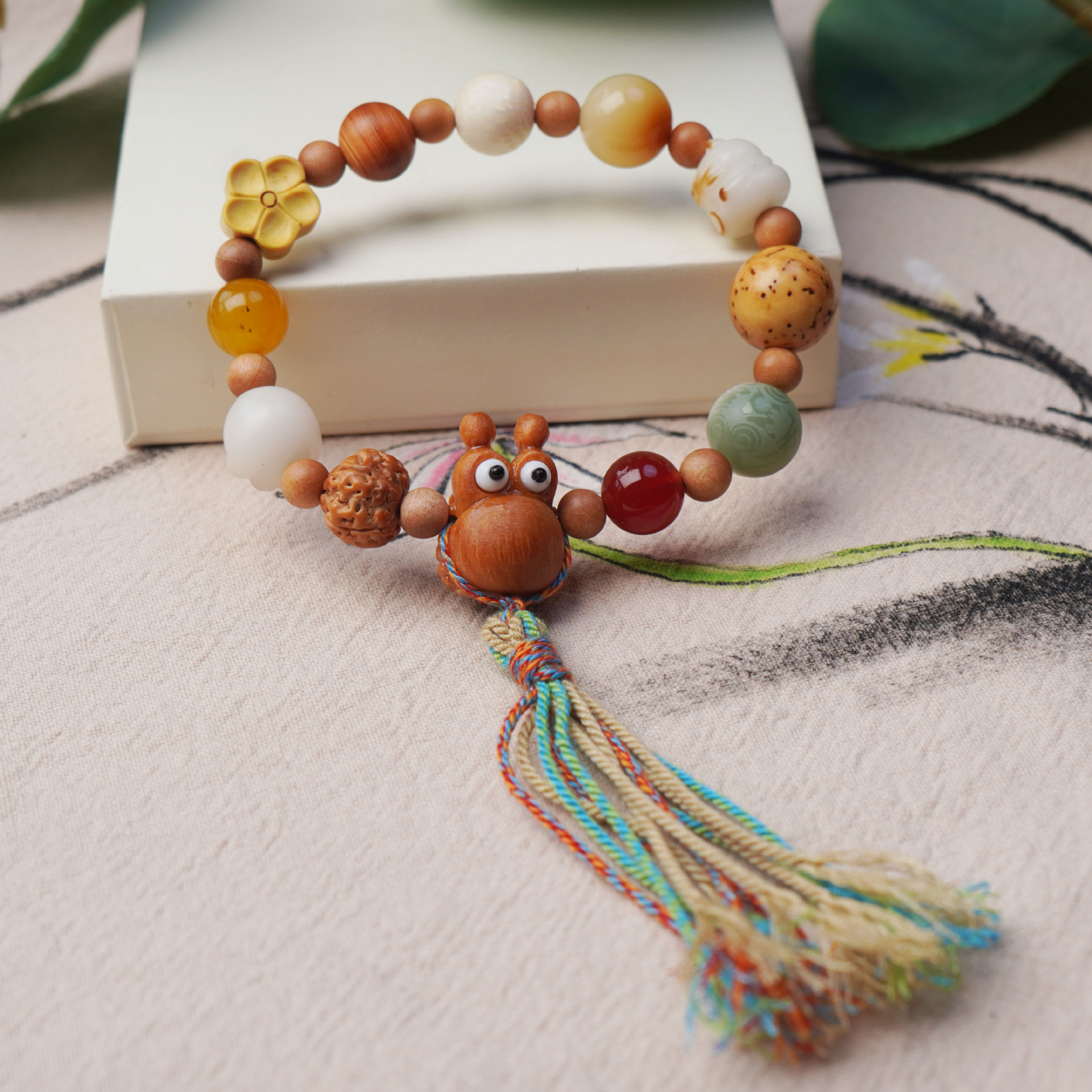 新款十八籽佛珠手串金榜题名逢考必过顶呱呱手链学生礼物饰品配件