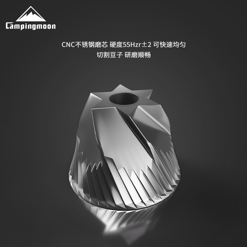 柯曼不锈钢磨芯折叠手摇咖啡磨豆机户外露营意式手冲咖啡研磨机详情图2