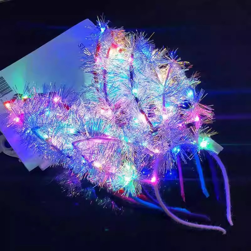 发光头箍实物图