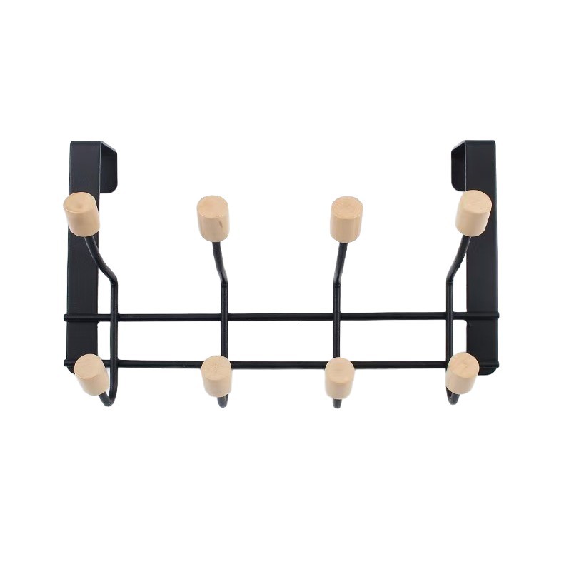Nordic personalized and creative fitting room hooks, towel hanging behind the bathroom door, home bedroom storage, powerful shelving unit Item Picture