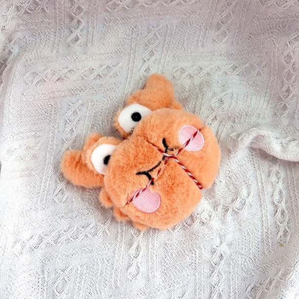 Suzhou Yangcheng Lake Hairy Crab plush Pendant 2025 New Style Creative Doll Bag Key Pendant details Picture