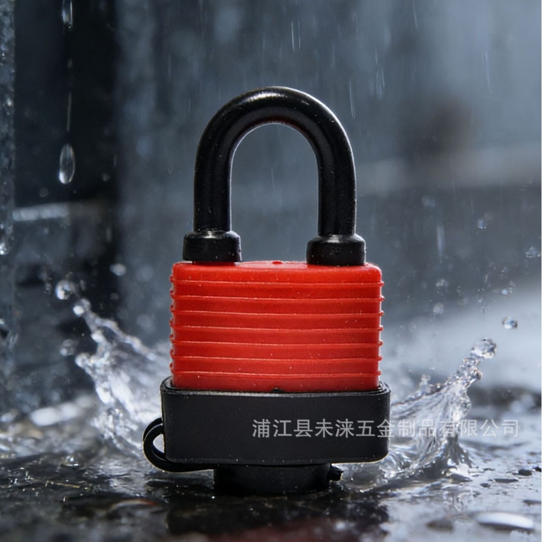 Factory direct sales: Outdoor waterproof multi-layer padlocks, outdoor anti-theft and anti-rust lock heads, locks, door locks, large door locks, copper lock cores details Picture