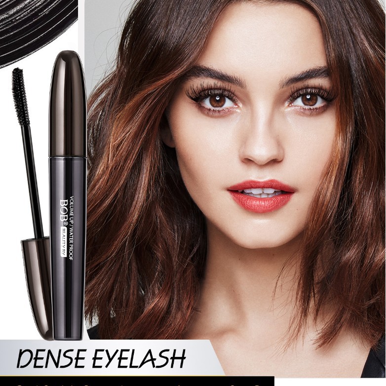 Cross-border BOB Black Magic Mascara makes big black eyes curl up 360 degrees naturally, making them long, slender and thick details Picture
