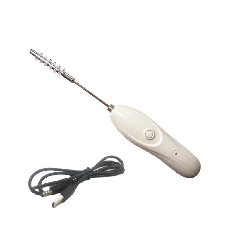Multi-functional fruit and vegetable core remover, USB charging fish scale scraping tool, electric portable hole digger, small egg beater Item Picture