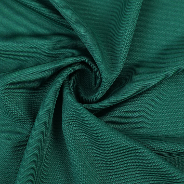 厂家现货涤氨100D144F牛奶丝面料单面高品质牛奶丝T恤时装面料