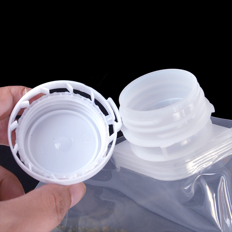 Wholesale manufacturer of large-diameter sealed storage bags for grains and cereals, beer and soy milk spout bags, cross-border foreign trade packaging bags Specification image