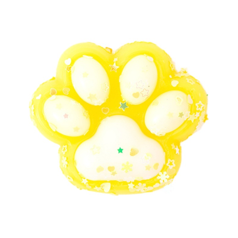 Best-selling tpr soft rubber cat paw Pinch Fun stress-relieving gadget, gift children's stress-relieving toy box wholesale Item Picture