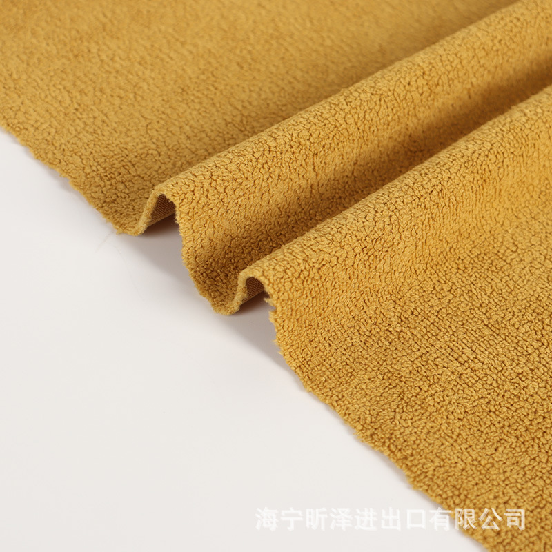 Velvet fabric warp knitted short plush fabric, Niss velvet fabric sofa fabric, pet toy fabric, decorative fabric Specification image