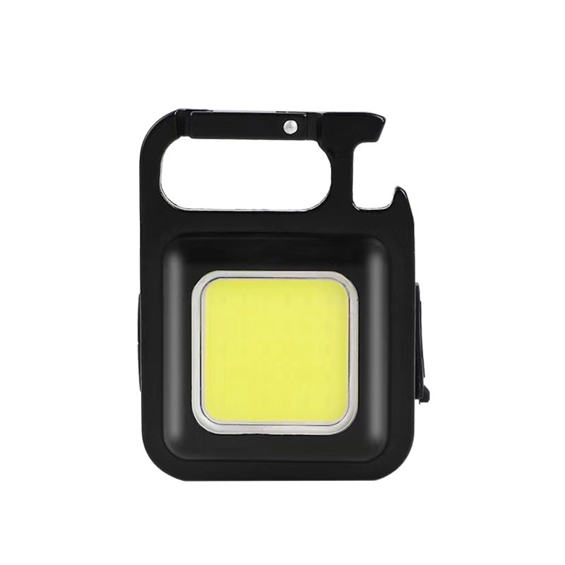 Multi-functional USB keychain light, bright COB work light, camp light, emergency outdoor flashlight, emergency lighting Item Picture
