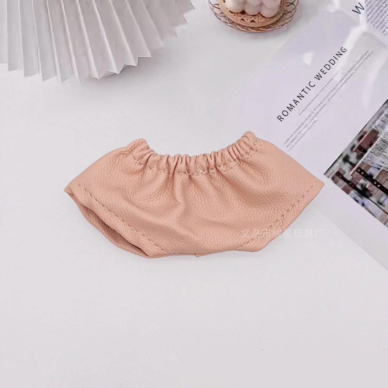 New versatile baby clothes, plush leather pants, cute cotton doll clothes, accessories, doll outfits, and changeable clothing details Picture
