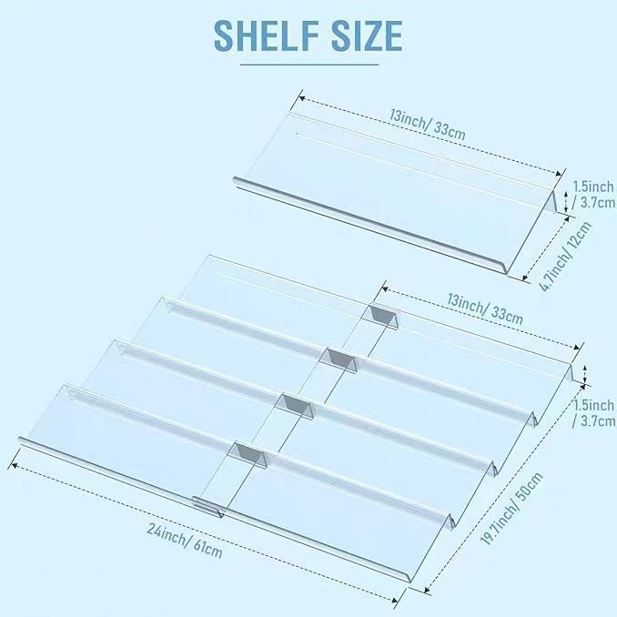 Transparent acrylic household drawer-type seasoning jar, self-service seasoning rack for hot pot restaurants Item Picture