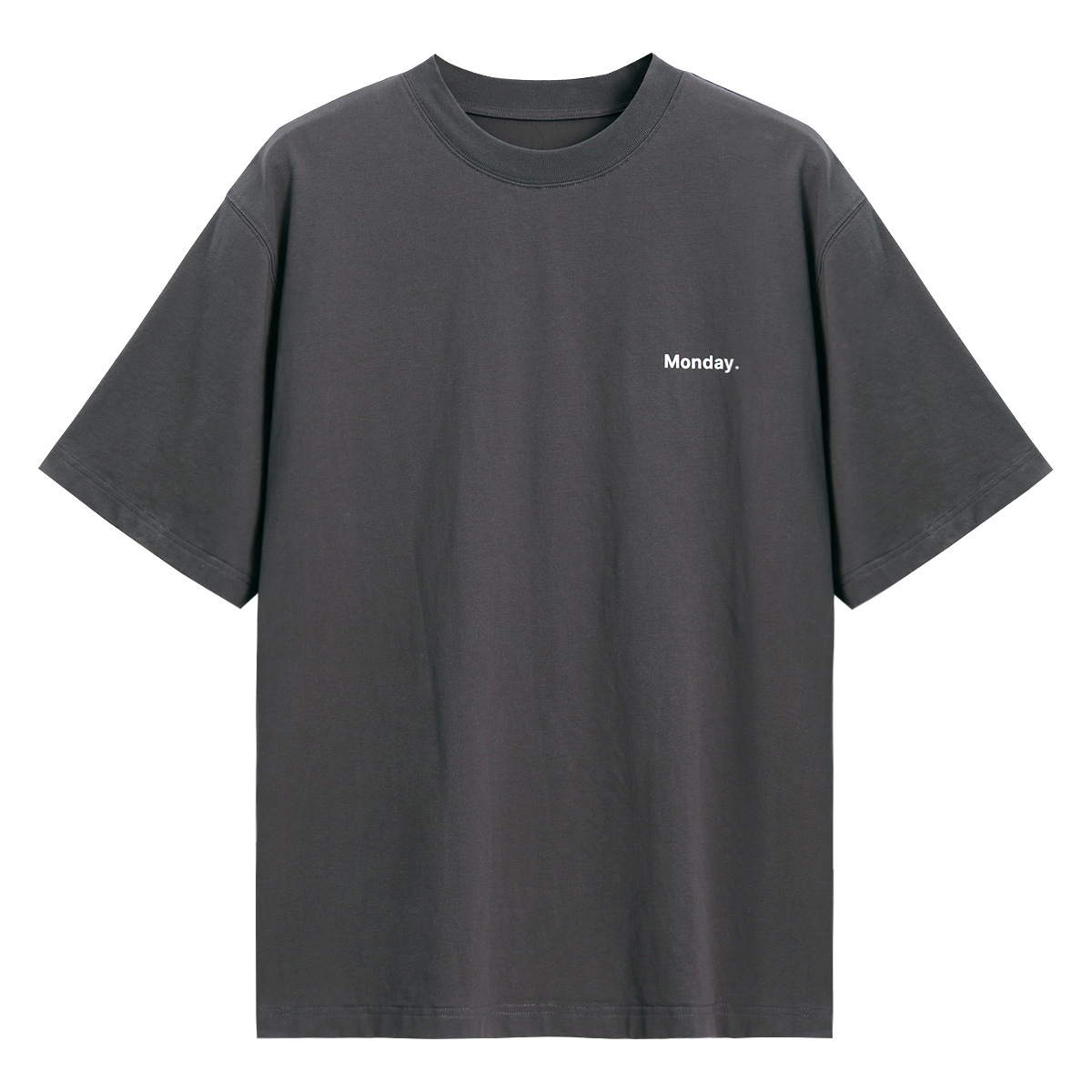 APO Men's Wear: The latest pure cotton casual T-shirt for men in summer 2024, a trendy round-neck printed short-sleeved shirt for men Item Picture