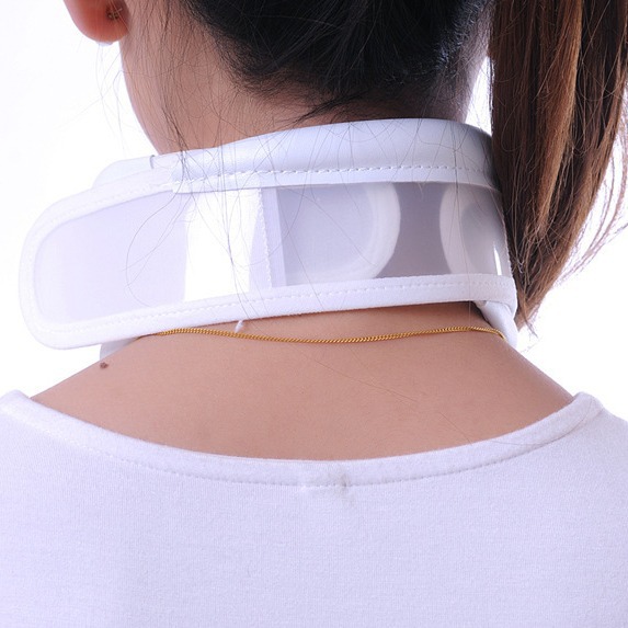 Adult and children's breathable lifting neck guard, adjustable neck brace, cervical traction device, fixing belt and fixator for foreign trade export Application Scenario