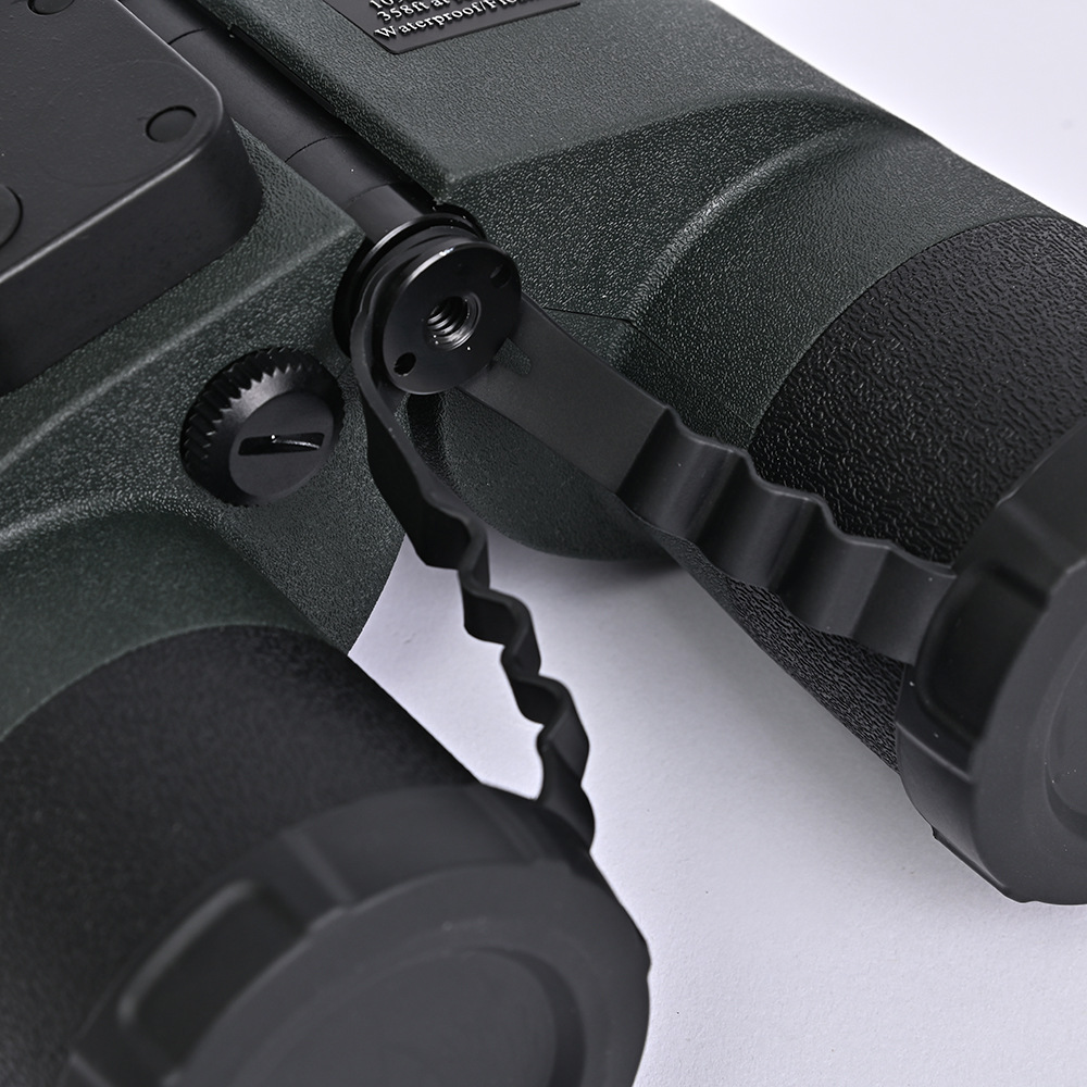 Civilian 10X50 compass binoculars, high-definition high-magnification ranging telescope, Marine outdoor high-transparency bird-watching mirror Specification image