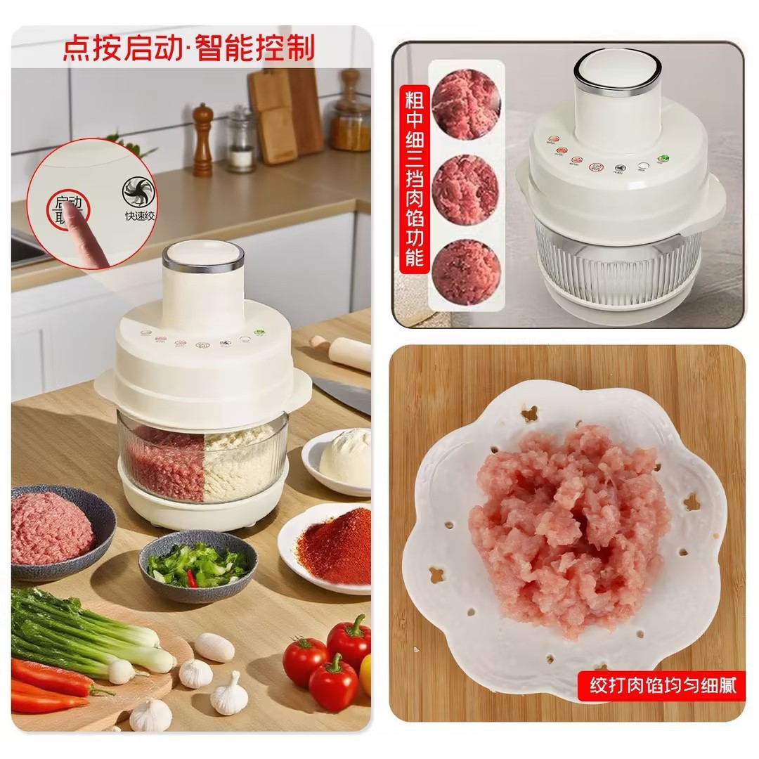 Multi-functional food processor, dough mixer, 5L meat grinder, household fully automatic all-in-one machine, small electric mixer details Picture