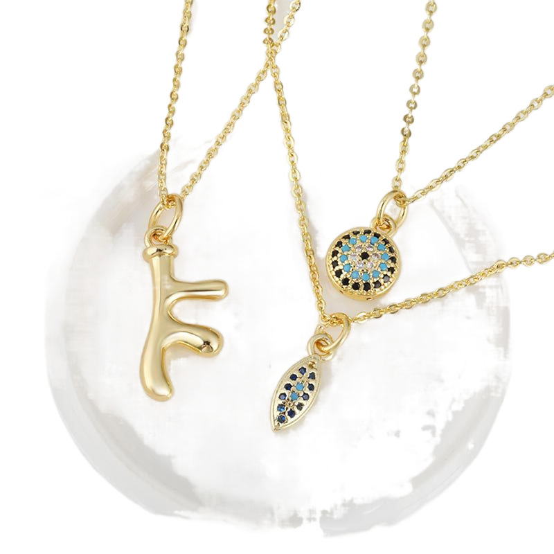 项链/不锈钢项链/首饰/沙金/珍珠项链白底实物图