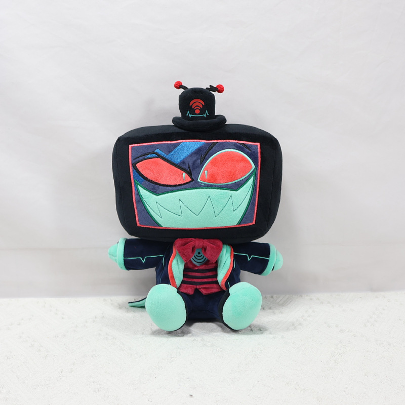 Cross-border new products: hazbin hotel's evil boss peripheral figurine gifts, Hell Inn Clown plush toys Application Scenario