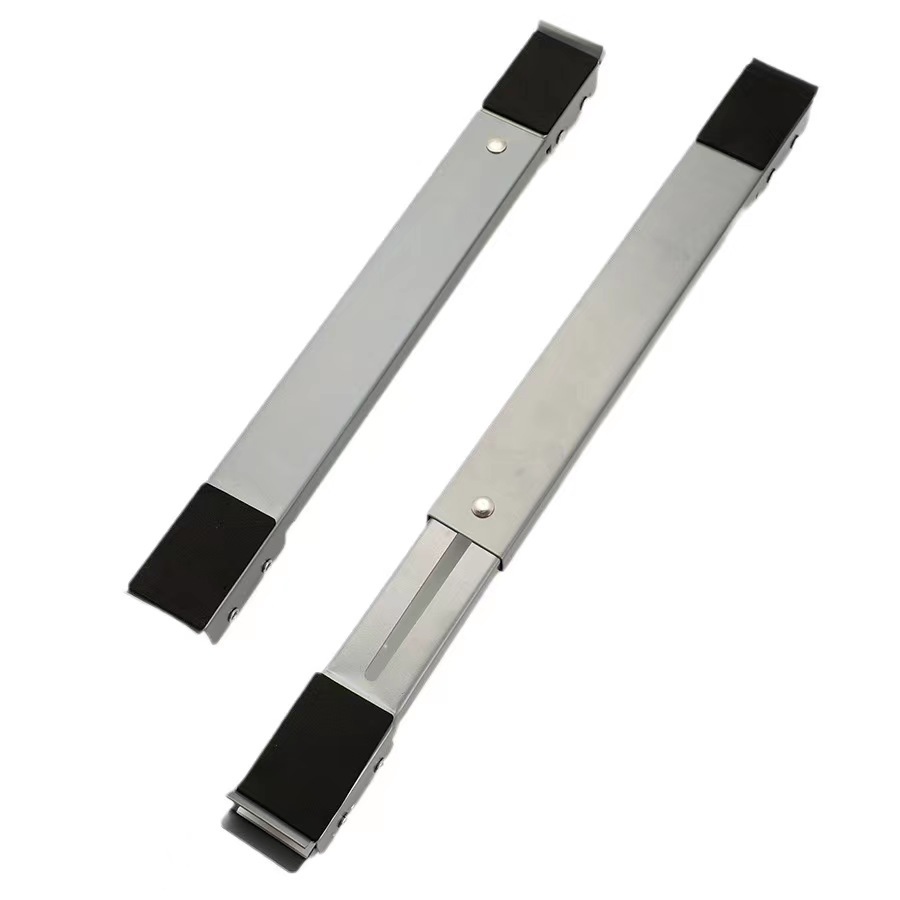 Long movable brackets for refrigerators and washing machines, adjustable furniture bases, extendable brackets for heavy objects and moving tools