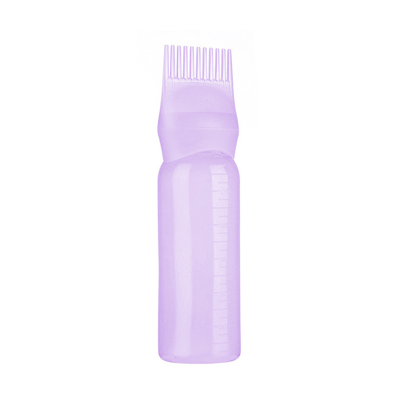 Cross-border exclusive dye cream bottle, hair dye shampoo bottle, bottle office oil comb bottle, 160ML, hair salon and hair care tools Item Picture