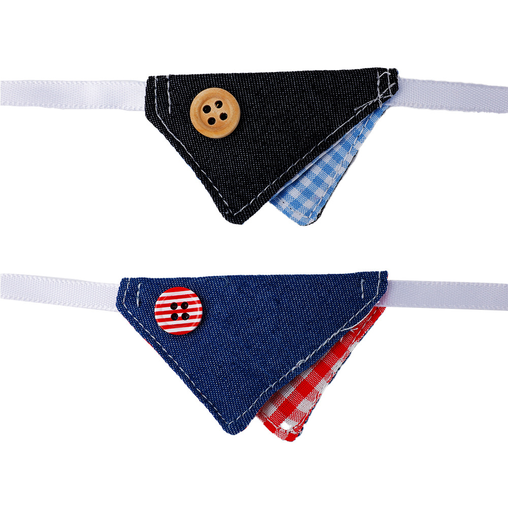 Cute saliva napkins, baby clothes, accessories, labrador dolls, triangular napkins, meal bibs, accessories, and dressing accessories Item Picture