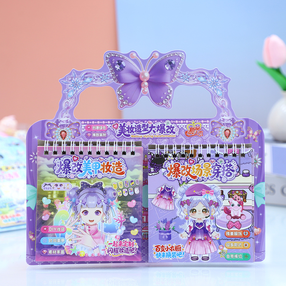 The new beauty and styling products have undergone a major transformation. DIY scene decoration materials for children, girls, gifts, toys, and coil stickers details Picture