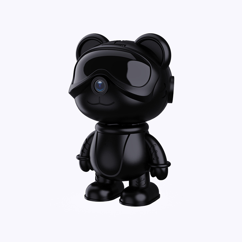 智能安防监控实物图