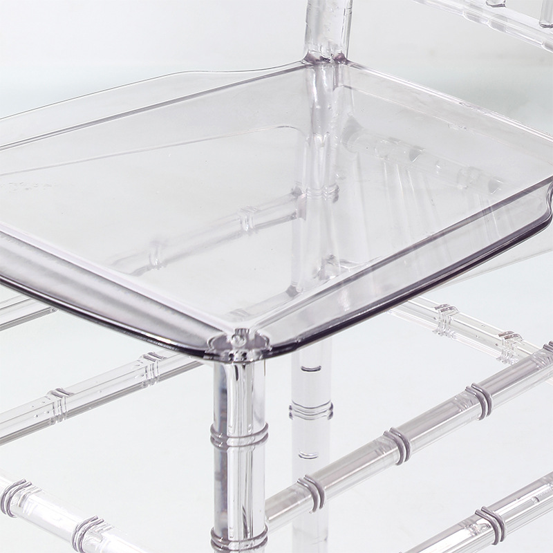 Star Factory Bamboo joint chairs, crystal chairs, stools, backrests, dining chairs, home makeup chairs, and acrylic transparent chairs for taking photos on Instagram Application Scenario