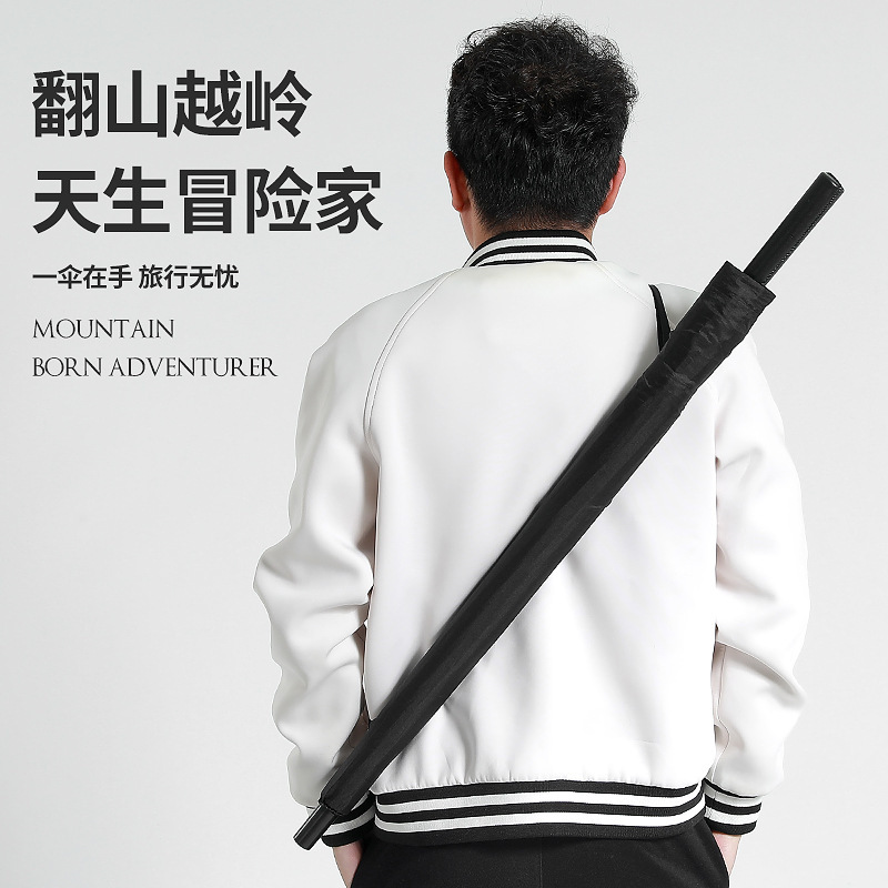 雨伞/色丁雨伞/长柄伞色丁/雨伞色丁/一次性雨伞细节图