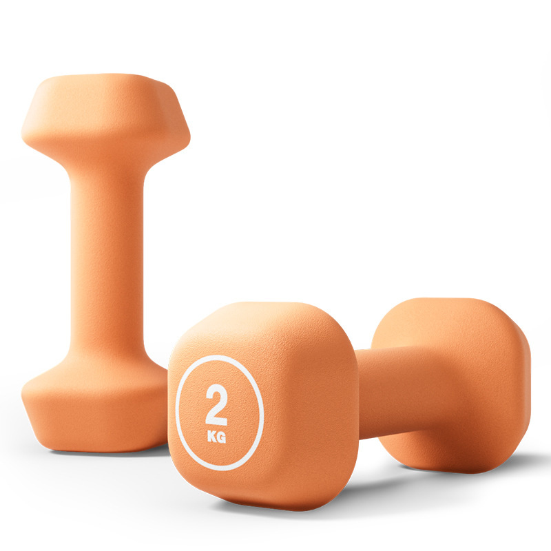 Feilton dipped dumbbells, women's fitness equipment, men's strength training equipment, beginners' arm muscle training, little bell Item Picture
